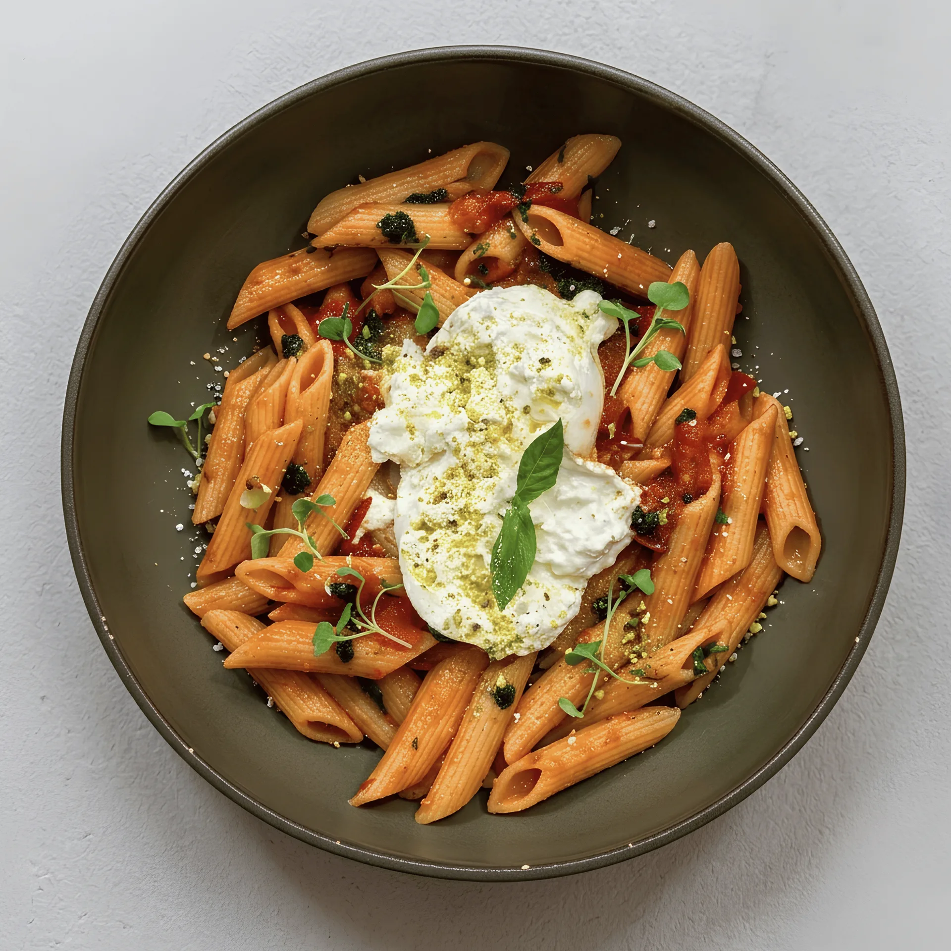 pasta burrata