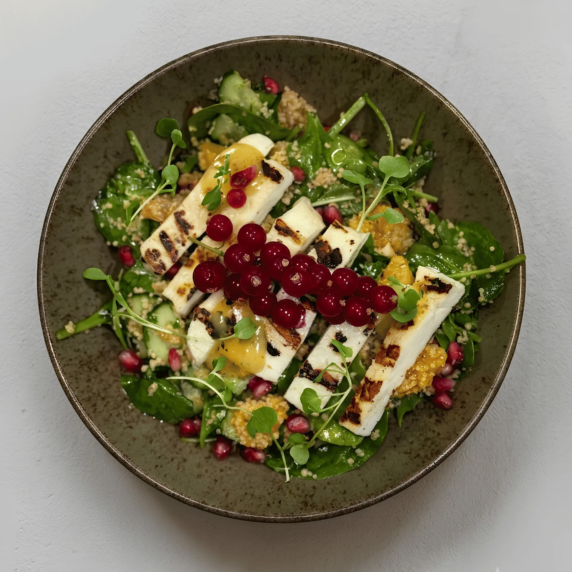 salata halloumi