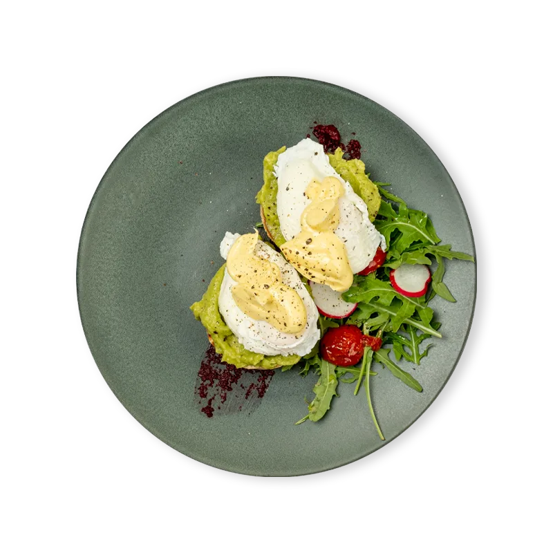 Brioșă Englezească cu Ouă Benedict