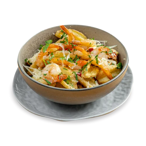 Loaded Shrimps Fries