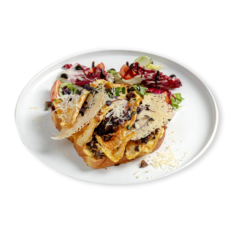 Folded Eggs with Truffle