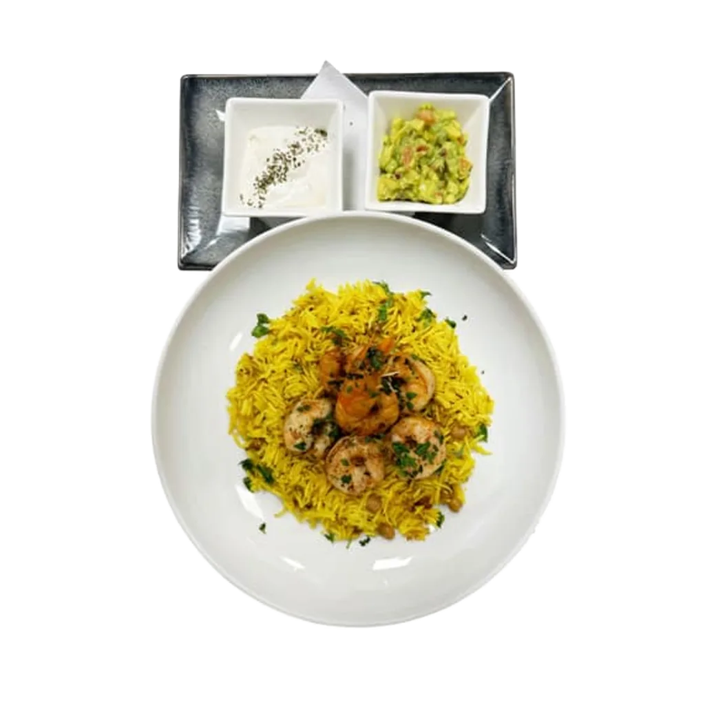 Orez Oriental cu Creveți 