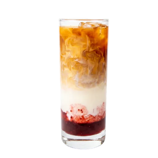 Strawberry Cold Brew Latte