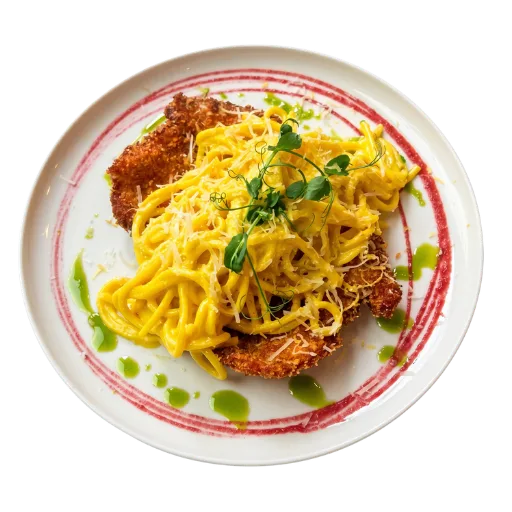 Cotoletta pasta al limone
