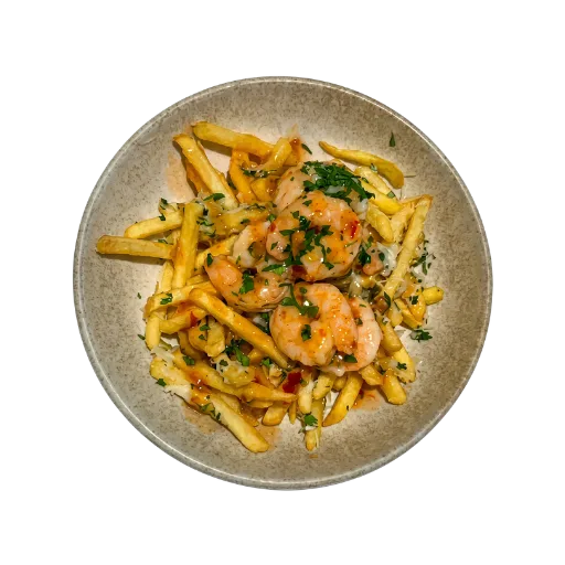 Loaded Shrimps Fries