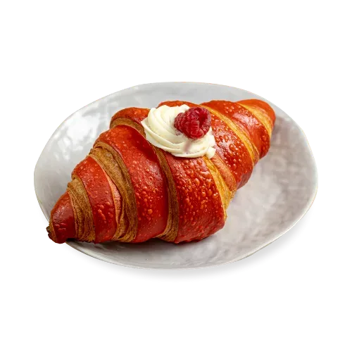 Croissant cu cheesecake