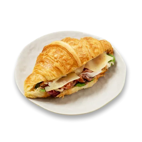 Croissant stracciatella & pesto