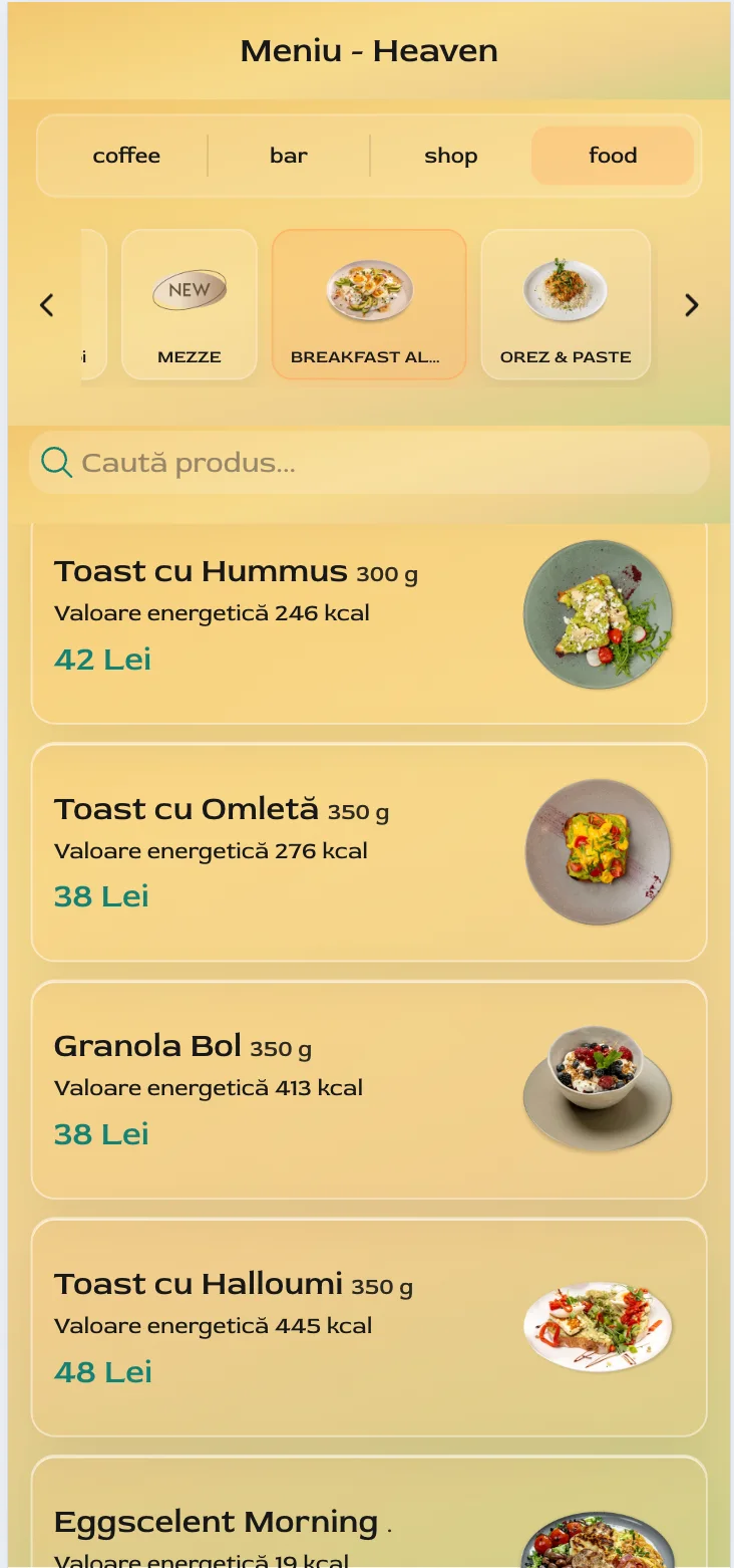 FlowManager Meniu QR